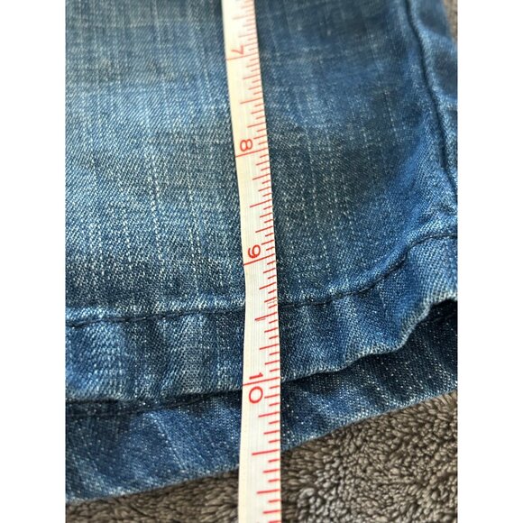 Toddler Pull-On Denim Shorts Elastic Waist US 3-4 Years - Picture 4 of 6